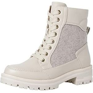 Jana Softline Dames 8-8-25277-29-419 enkellaarsjes, beige vilt, 38 EU Breed