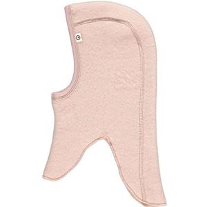 Müsli by Green Cotton Woolly Fleece Balaclava Baby, Spa Rose