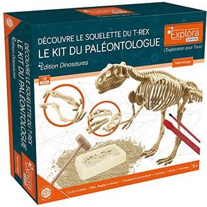 EXPLORA - T-Rex - Paleontoloog Kit - 039396 - Uitgraafgips - Dinosaurussen - Ontdekkingskit - Kinderspel - Wetenschappelijk - Educatief - Avontuurlijk - Speels - Speelgoed - Vanaf 5 jaar
