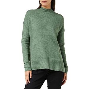 bestseller a/s Dames VMLEFILE Oversize Boxy Blouse GA NOOS pullover, Laurel Wreath/Detail:W. Melange, S