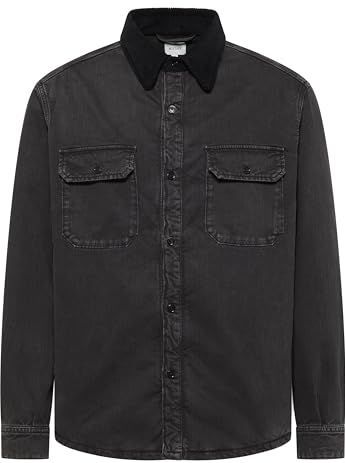 Mustang Style Branson Shirt, Black Beauty 4185, S