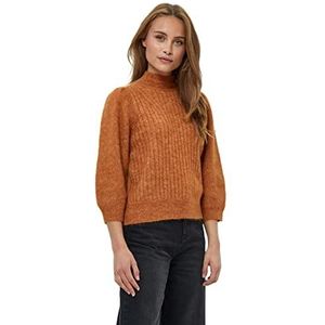 Minus Ditta gebreide trui voor dames, woestijnzand Melange, XS, Woestijn zand, XS