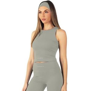 Carlheim Women's Serenita Active Collection Tank top, Stone, Medium