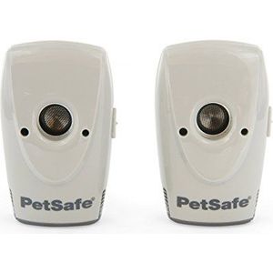 PetSafe Bellcontrole voor binnenruimtes, belsensor met ultrasoon geluid, 8 m bereik, 2 3 V-batterijen nodig, verpakking van 2 stuks