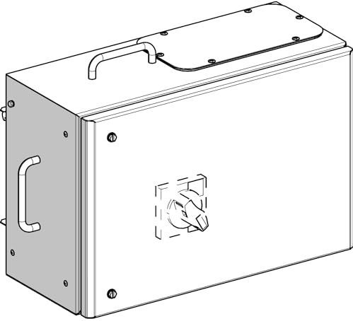 Schneider Electric - KSB160DC5 - Uitgaande Doos - Wit - 160A - Elektronica Benodigdheden