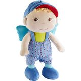 HABA 304104 – Guardian Angel Frido Lucky Charm for Children, Soft Rag Doll with Wings, Gift for Birth or Christening