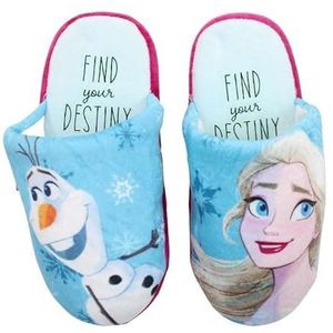 Disney Meisjes Wd14728 S1 pantoffels, Blauw, 34 EU