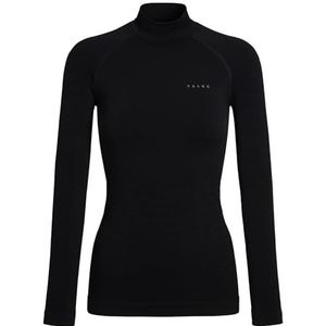FALKE - Maximum Warm High Neck - Functioneel Shirt - Zwart - Lange Mouwen