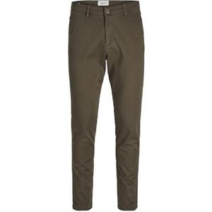 JACK & JONES Jpstmarco Jjbowie Noos Chinobroek voor heren, bruin, 27W / 30L