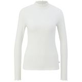 Geribbelde Turtleneck - Zwart - Viscosemix - Slim Fit