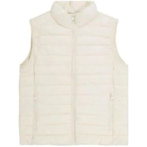 Champion Legacy Outdoor W - Spring Summer WR Light Nylon High Neck vest, vuilwit, S Dames SS24, Gebroken wit, S