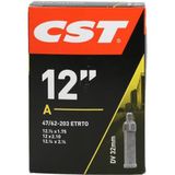 CST 070102 fietsbinnenband, zwart, 12 1/2 x 2 1/4"" 47/62-203 DV 32 mm
