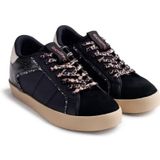 Gioseppo - Edina - Leren Sneakers - Met Dierenprint - Interne Sleehak 2.5 cm