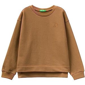 United Colors of Benetton Trainingsshirt voor meisjes en meisjes, tabak 34a, 170 cm