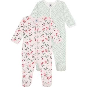 Petit Bateau Dors Biens (2 stuks) babymeisjes, Variant 1:, 3 Maanden
