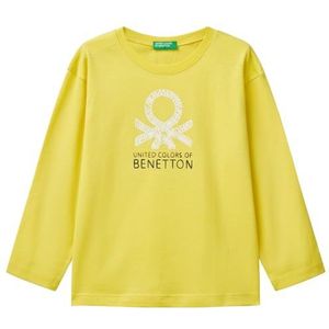 United Colors of Benetton T-shirt M/L, Geel, 1 jaar
