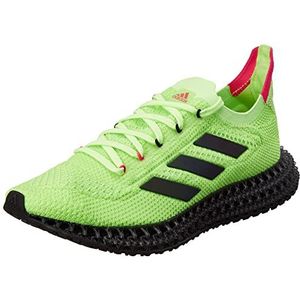 adidas 4dfwd hardloopschoenen voor heren, Groen signaal groen kern zwart, 48 EU