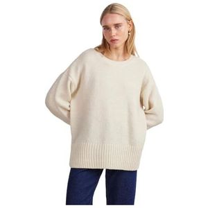 PIECES Sweater PCNANCY van Gerecycled Polyester Ecru