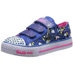 Skechers Shuffles - Glitter N Glitter Girl Functionele schoen, Blauw Rymt, 27.5 EU