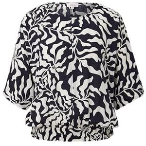 Blouse - Blouseshirt - Viscose - Bloemenprint - Losse Pasvorm