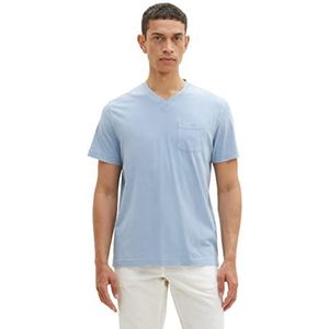 TOM TAILOR Heren 1036432 T-shirt, 26320-Stonington Blue, XL, 26320 - Stonington Blauw, XL