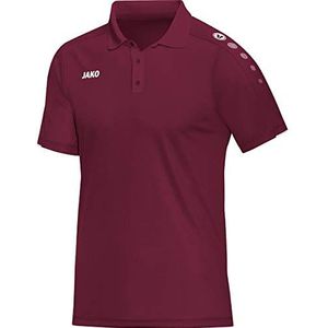 JAKO - Poloshirt Classico, Uniseks-Volwassene, Kastanjebruin, 3XL