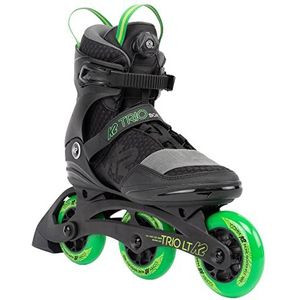 K2 Skate Trio LT 100 30G0301 Inlineskates voor volwassenen, uniseks, zwart en groen