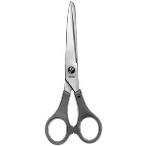 Hammacher verband- en laboratoriumschaar met kunststof handgrepen, recht, punt/stomp, 140 mm lengte