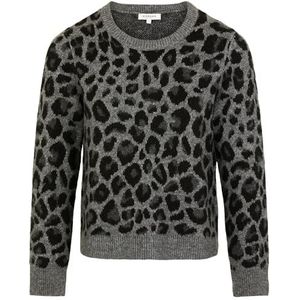 MORGAN trui, Grijs/Zwart, XL