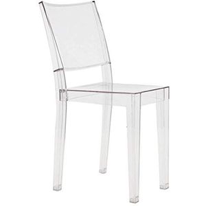 Kartell La Marie eetkamerstoelen, plastic, transparant, 52,5 x 85 x 38.70000000000003 cm