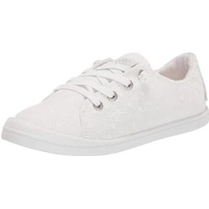 Roxy Dames Rory Slip on Sneaker Loafer Flat, Beige Combo, 40.5 EU