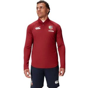 Canterbury Heren Britse en Ierse Lions Everest 1e laag top, rode dahlia, 4X-Large