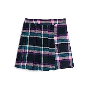 Koton Babygirls Skorts Geplooide Elastische Tailleband Soft Touch Shorts, 2C9 (Pink Check), 3-4 Jaar