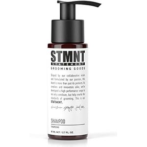 STMNT STATEMENT GROOMING GOODS Shampoo | Met actieve kool & menthol | verwijdert effectief productafzettingen | vrij van sulfaten (SLS**) en siliconenoliën