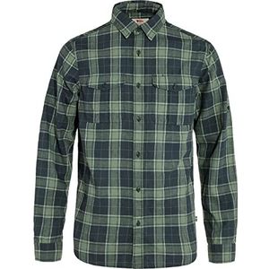 FJALLRAVEN - Övik Travel Shirt LS - Sportkleding - Groen - Hoogwaardige Materialen