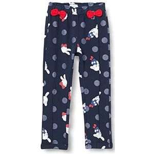 Chicco Babymeisje Pantaloni Lunghi in Caldo Cotone. Casual broek, blauw, 62 cm