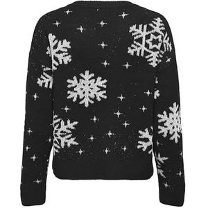Onlxmas - Gebreide Pullover - O-hals - Lange Mouwen - Regular Fit