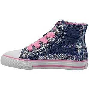 Lurchi 74l0013015 Sneakers voor meisjes, blauw, 33 EU