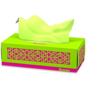 Zakdoeken - Drielaags - Groen - 80 Zakdoekjes/Doos