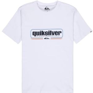 Quiksilver T-shirt met korte mouwen EV Box Shaped SS wit 14