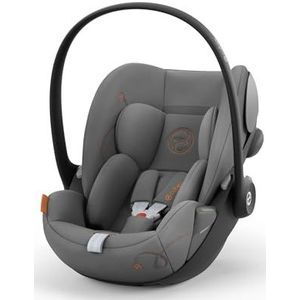 CYBEX Gold babyzitje Cloud G i-Size Comfort, inclusief inzetstuk voor pasgeborenen, vanaf de geboorte tot ca. 24 maanden, voor kinderen van 40 cm tot 87 cm, max. 13 kg, Lava Grey