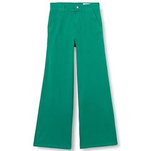 s.Oliver Dames Suri wijde pijpen jeans, groen, 6, Groen, 58