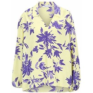 Tamaris Antibes blouse voor dames, Limelight Bloem Aop, 70