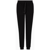 A|X Armani Exchangevoor vrouwen. XW000837AF13397UC001 Joggers Scuba broek zwart (L), Casual, Sportief, Viscose