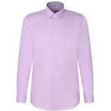 Seidensticker Zakelijk overhemd voor heren, regular fit, strijkvrij, Kent-kraag, lange mouwen, 100% katoen, lila, 38