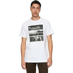 Merchcode - Football Coming Home 3:1 Heren T-shirt - Wit