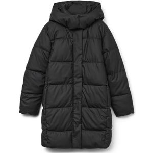 VERO MODA Vmgretakylie Coated Coat Noos mantel voor dames, zwart, XXL