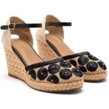 Gioseppo - Bennett - Espadrilles - Beige - Leer/Raffia