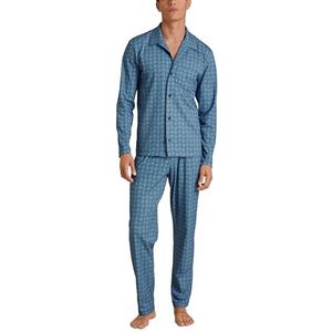 CALIDA Relax Streamline pyjama Insignia Blue, 1 stuk, maat 56, Insigniablauw, 56