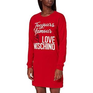 Love Moschino Casual jurk voor dames, rood, 40